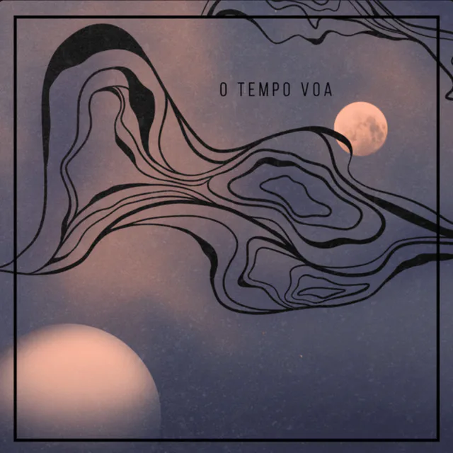 Capa de O Tempo Voa (EP), por Chá de Pêssego